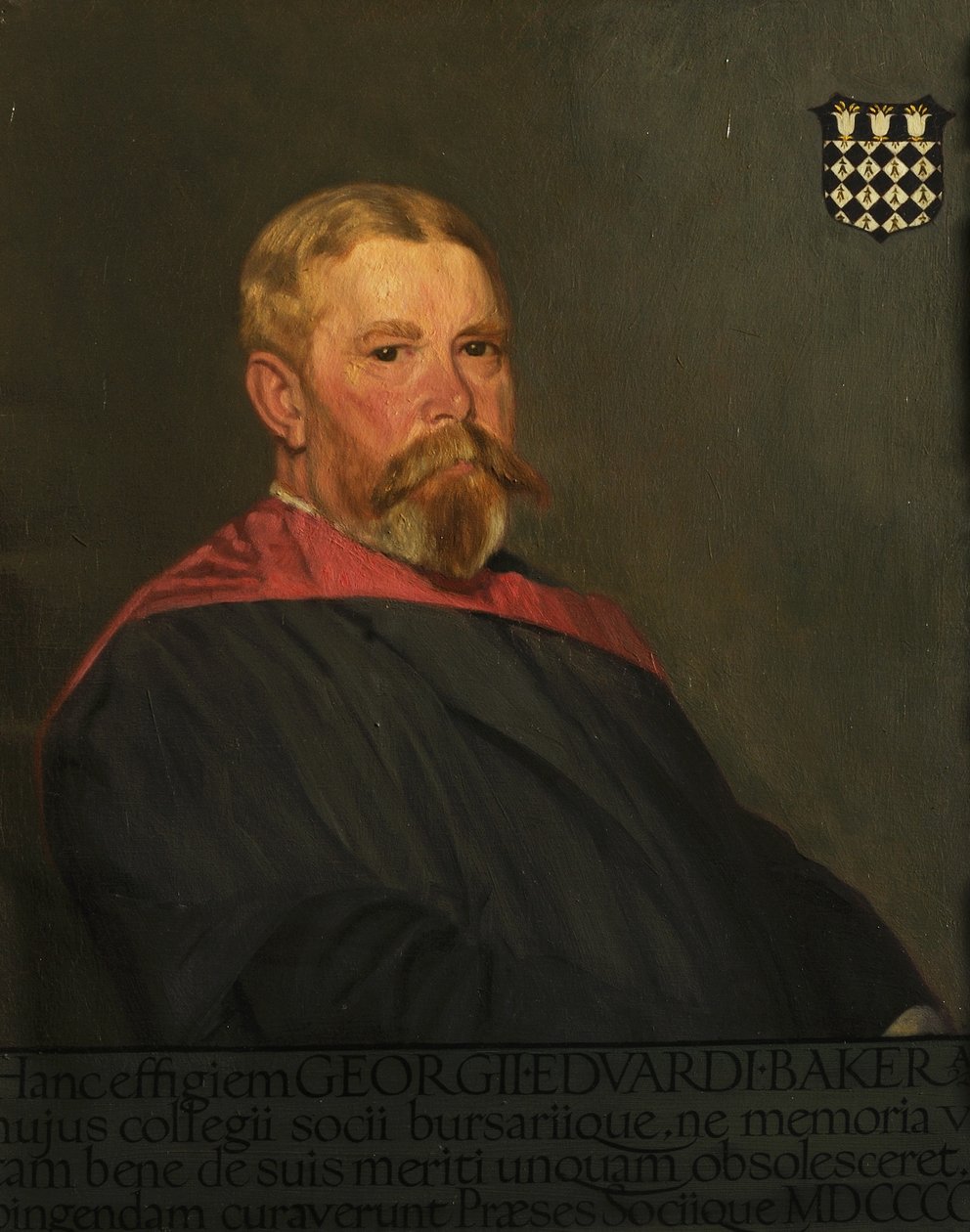 George Edward Baker (olaj, vászon) alkotó: William Rothenstein