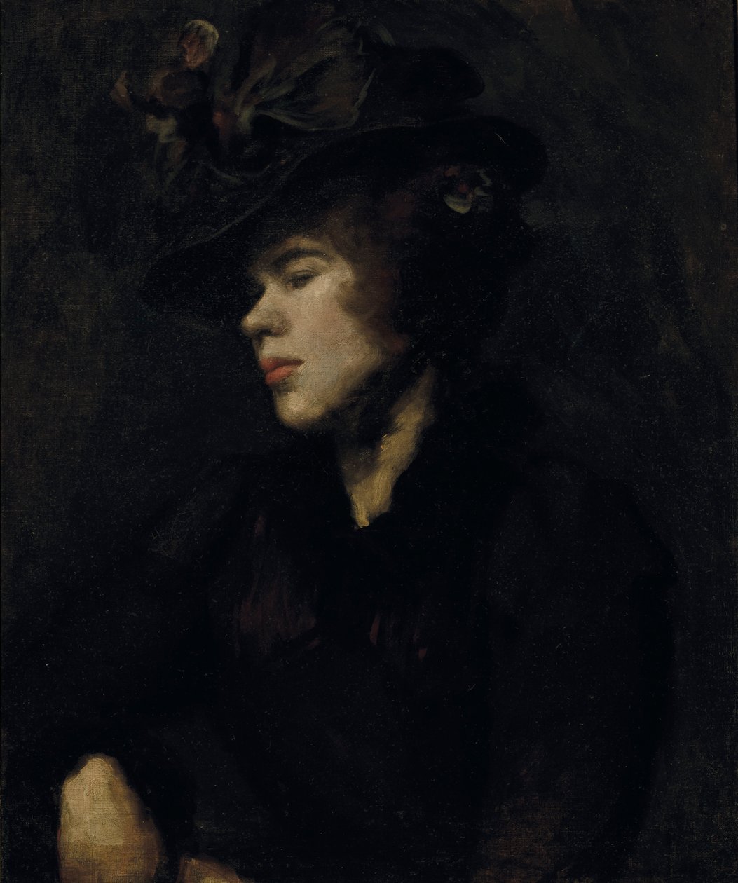 Ida Csalánhajó portréja (olaj, vászon) alkotó: William Rothenstein