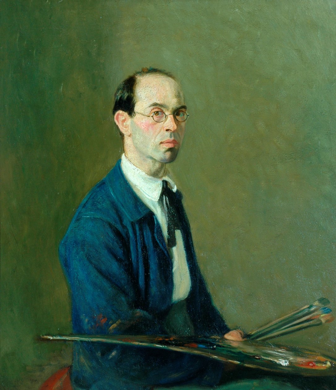Önarckép, 1906 körül (olaj, vászon) alkotó: William Rothenstein