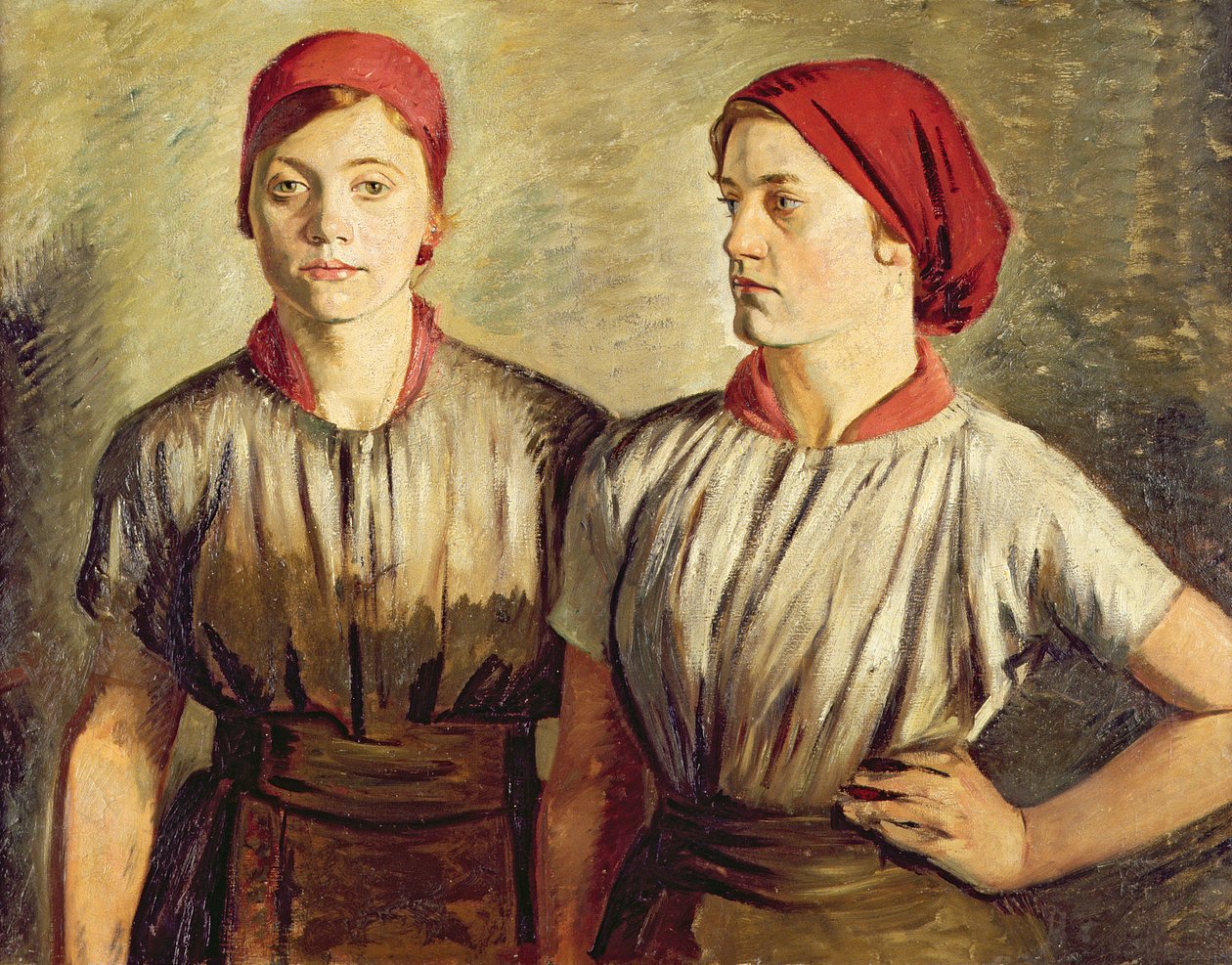 Sheffield Buffer Girls alkotó: William Rothenstein