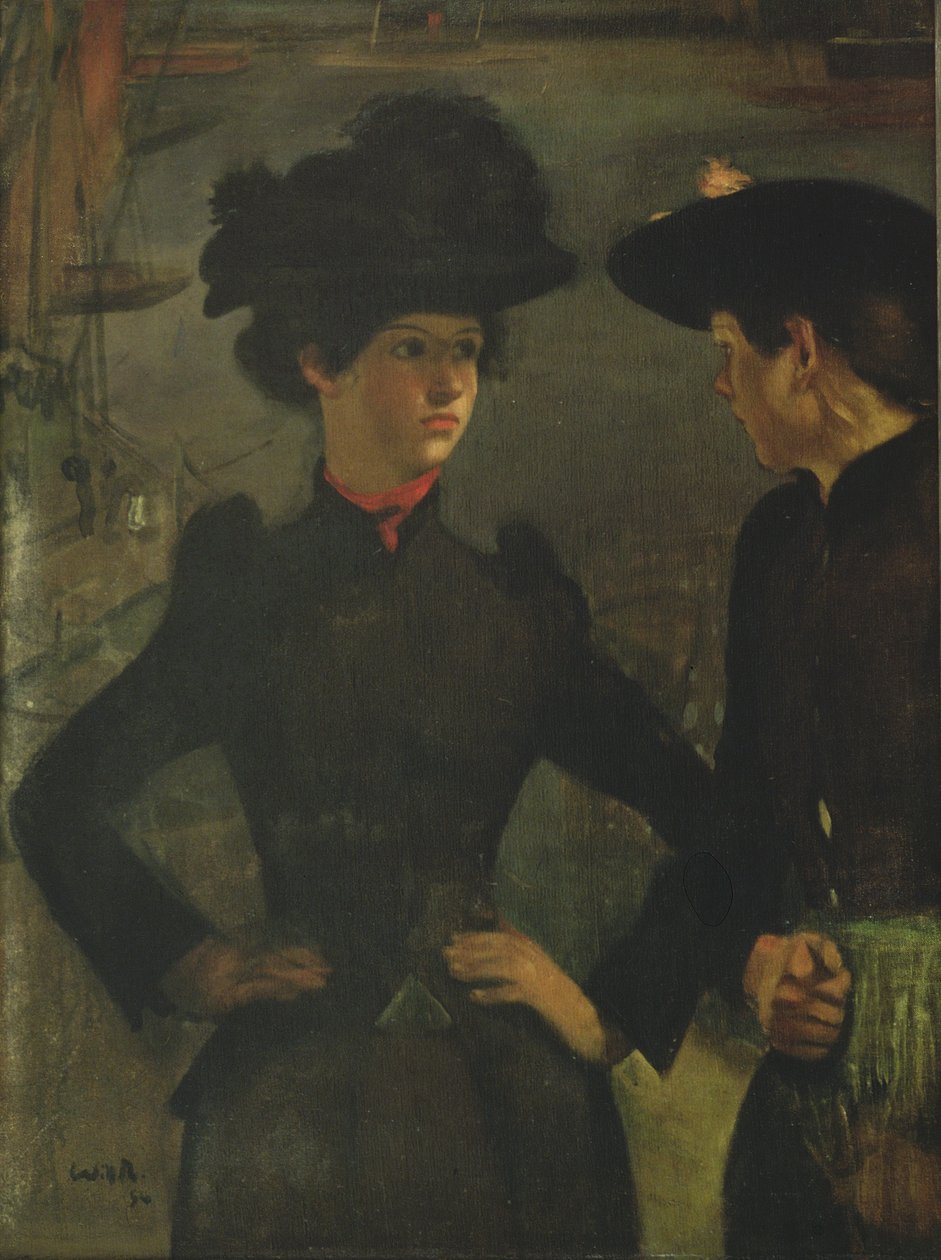 A Coster Girls alkotó: William Rothenstein