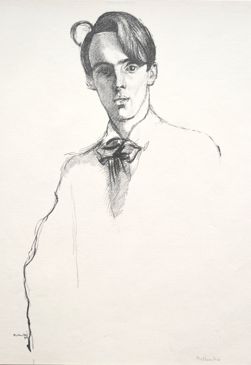William Butler Yeats alkotó: William Rothenstein