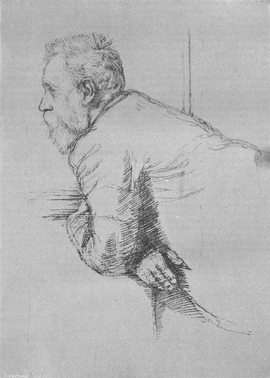 William Ernest Henley, 1897, 1903 alkotó: William Rothenstein