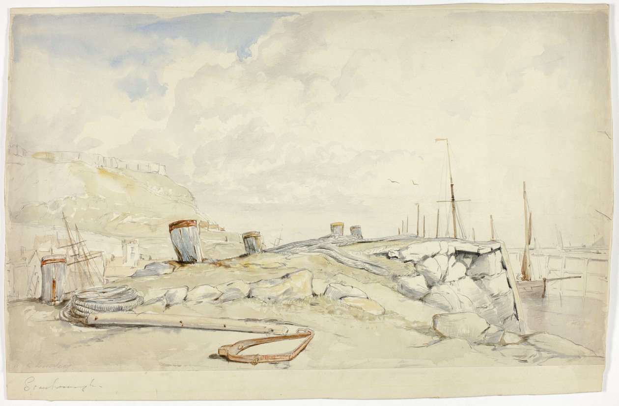 Scarborough Shore alkotó: William Roxby Beverley