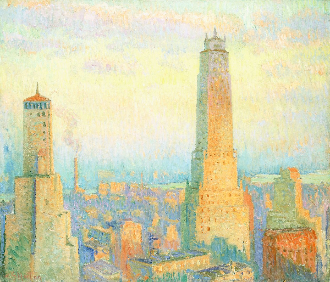 Ritz Tower, New York alkotó: William Samuel Horton