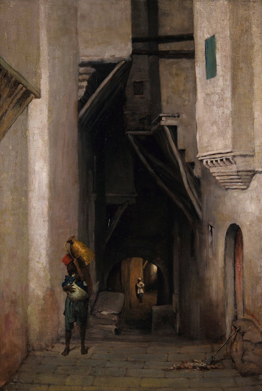 Algériai vízszállító alkotó: William Sartain