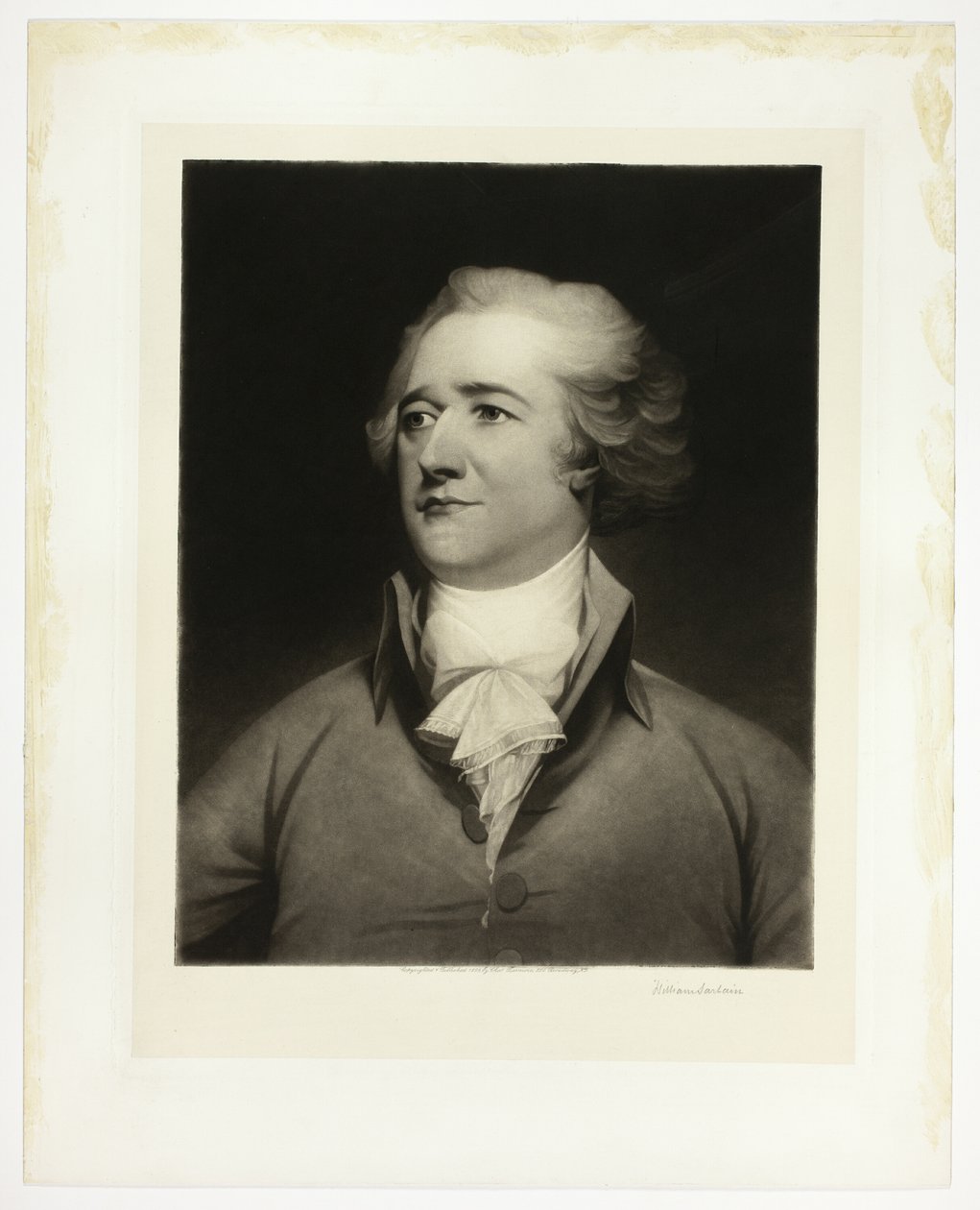 Alexander Hamilton portréja alkotó: William Sartain