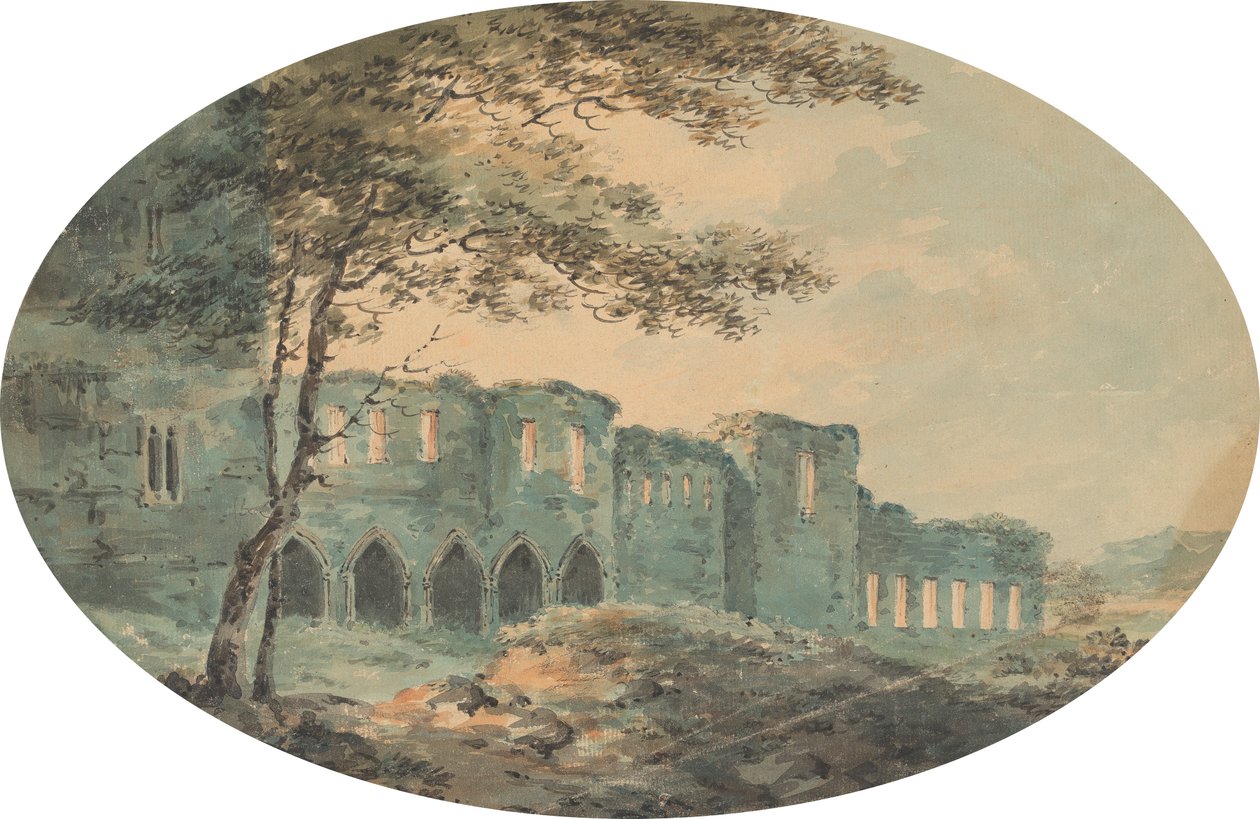 Abbey rom alkotó: William Sawrey Gilpin