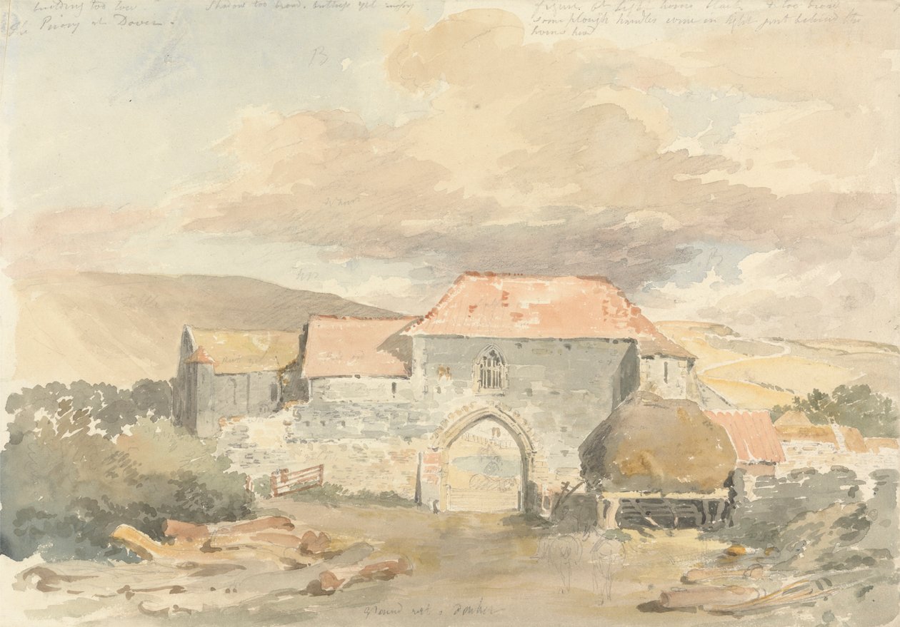 Priory Doverben alkotó: William Sawrey Gilpin