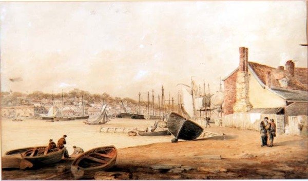 Az ipswichi rakpart alkotó: William Sawrey Gilpin