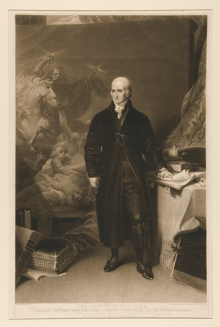 Benjamin West Esq. alkotó: William Say