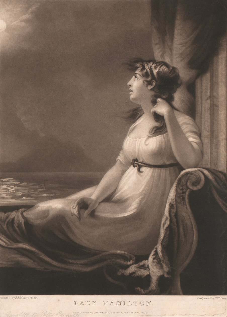 Lady Hamilton alkotó: William Say