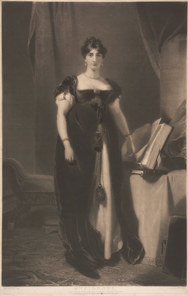 Mrs. Siddons alkotó: William Say