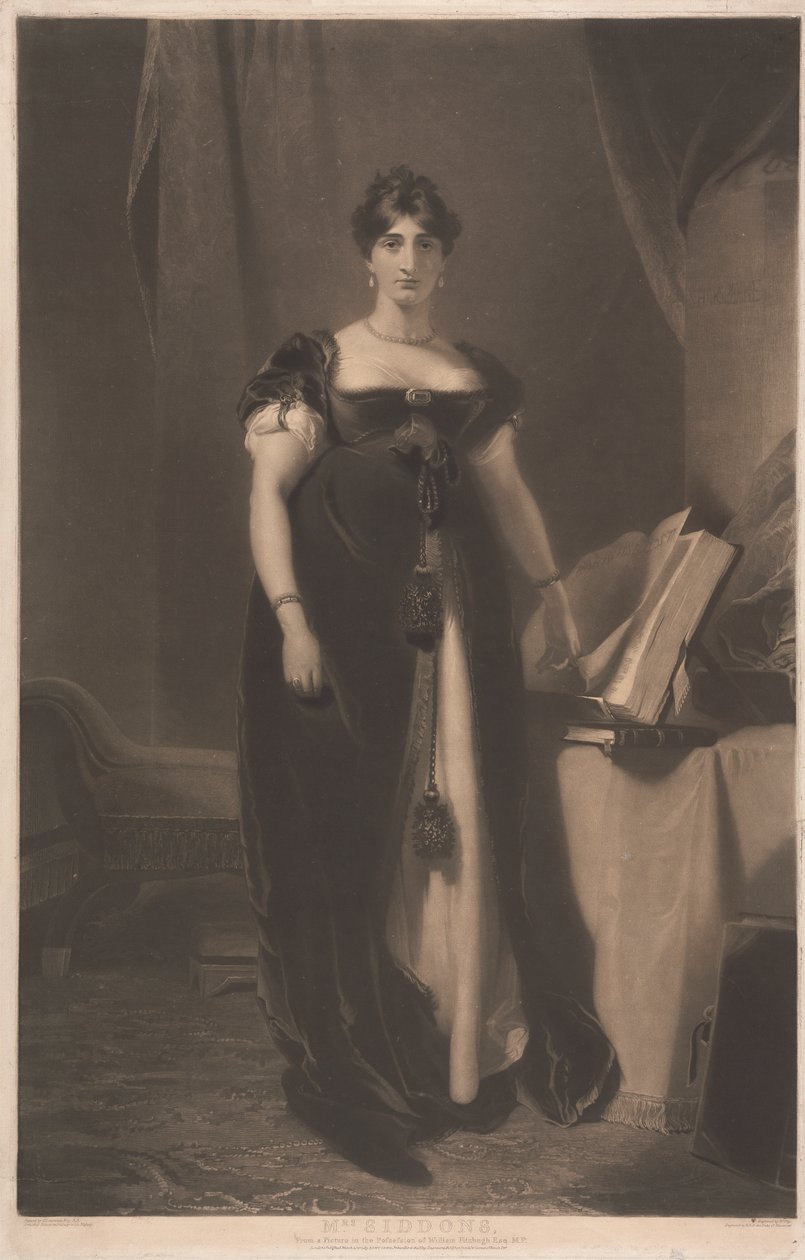 Mrs. Siddons alkotó: William Say