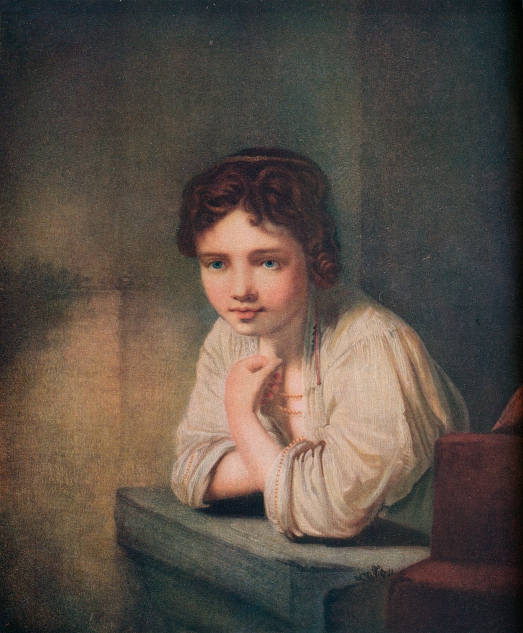 Rembrandt parasztlánya, 1814 alkotó: William Say