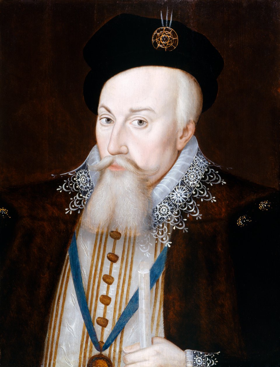 Robert Dudley, Leicester grófjának portréja, 1587. alkotó: William Segar