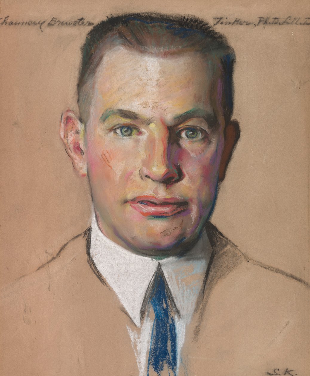Chauncey B. Tinker B.A. 1899, angol professzor 1914- alkotó: William Sergeant Kendall