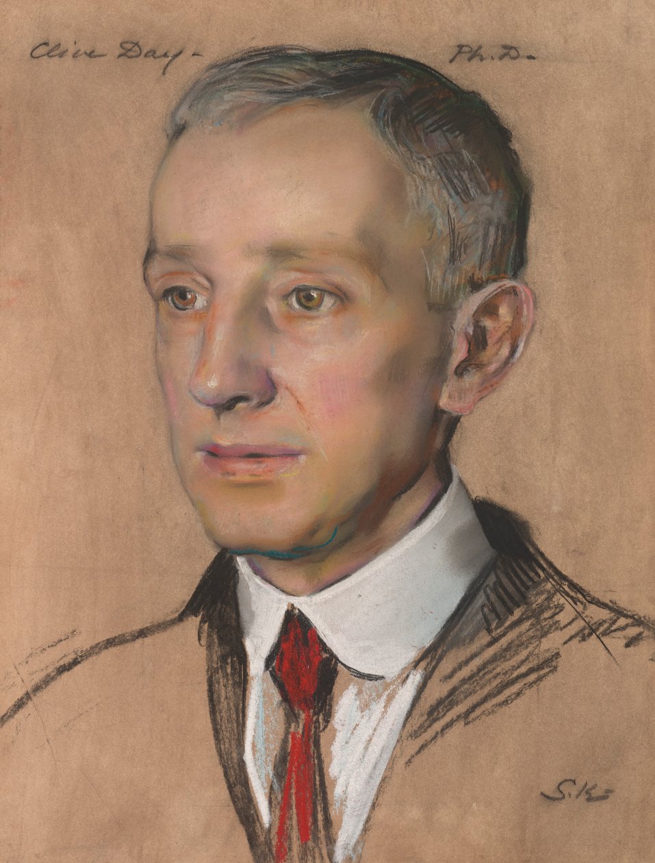 Clive Day B.A. 1892, a politikai gazdaságtan professzora 1907- alkotó: William Sergeant Kendall