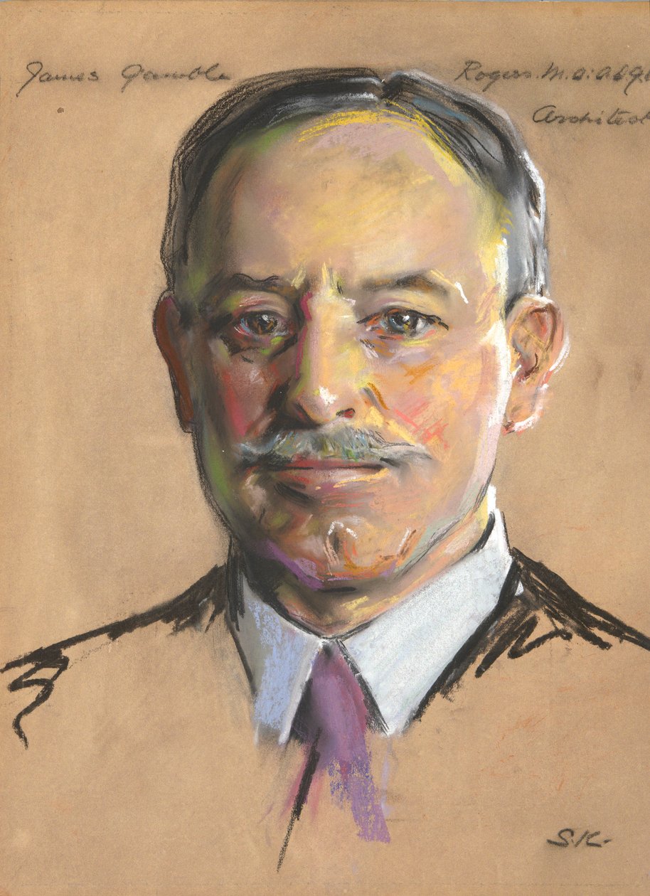 James Gamble Rogers B.A. 1889, 21 óra, építész tanácsadó 1920- alkotó: William Sergeant Kendall