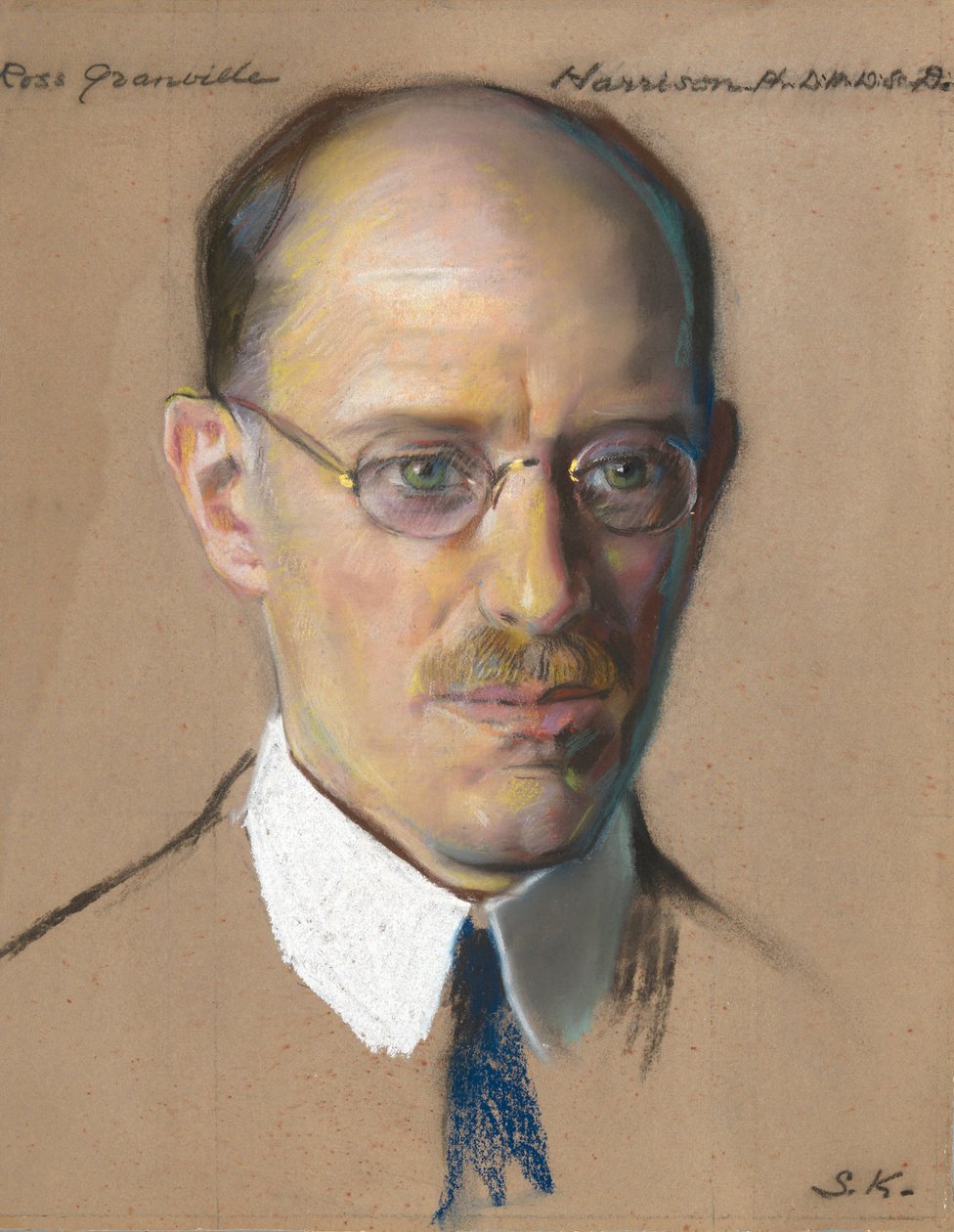 Ross G. Harrison, az Osborn Zoological Laboratory igazgatója 1918-? alkotó: William Sergeant Kendall