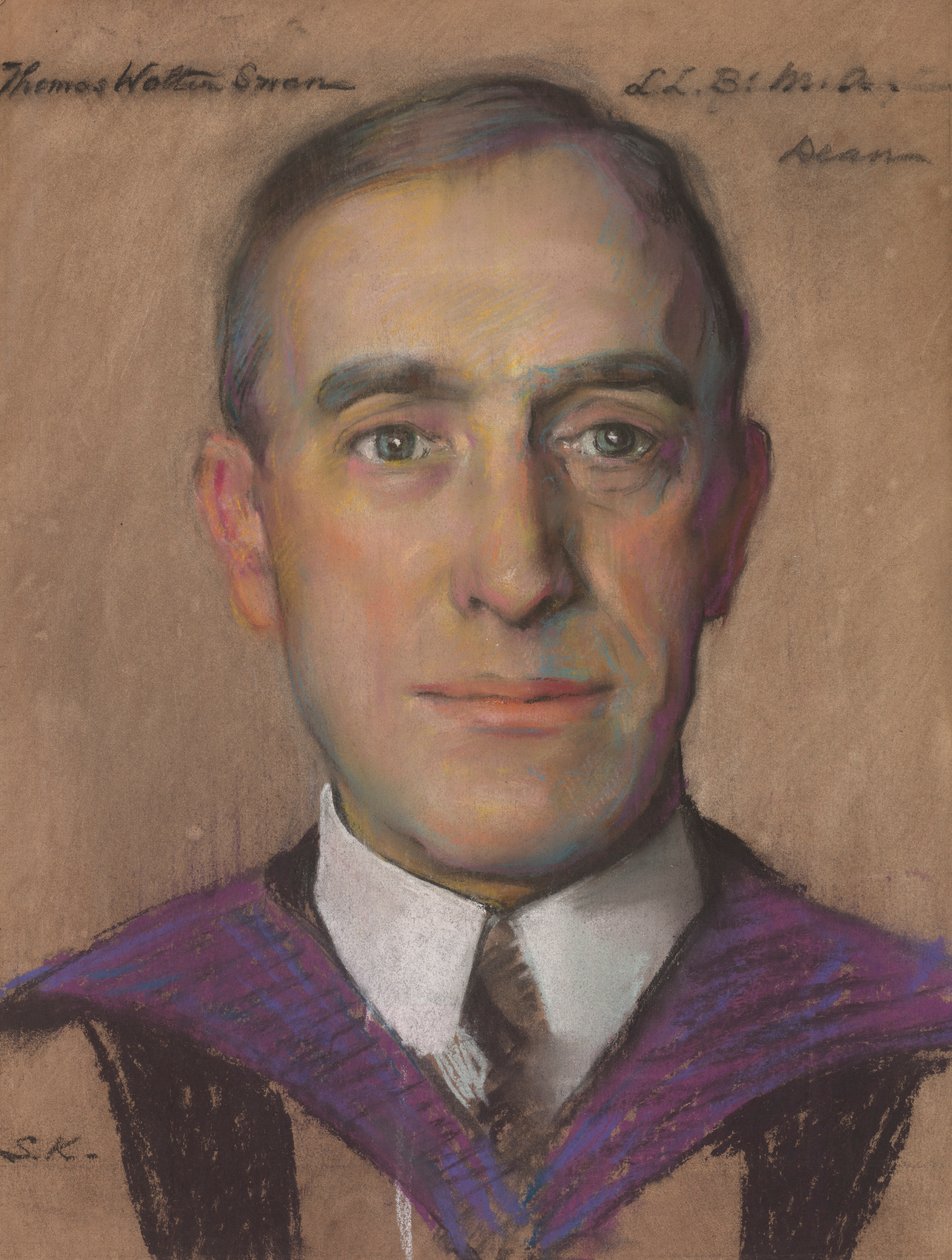 Thomas W. Swan B.A., Sterling jogi professzor 1922- alkotó: William Sergeant Kendall