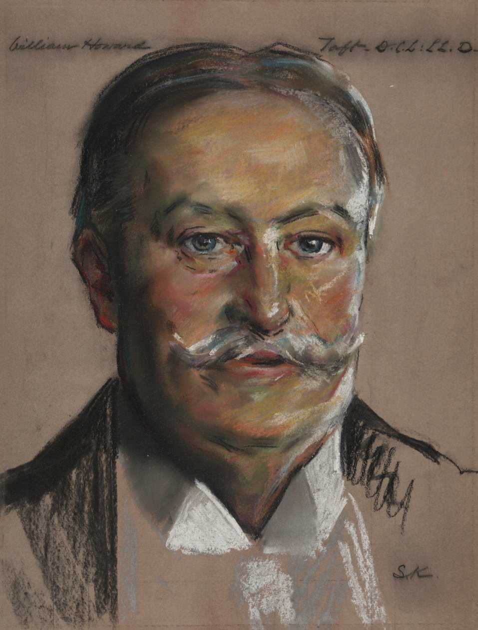William Howard Taft-B.A. 1878. Pres. az Egyesült Államok 1908–1912-es, alkotmányjogi professzora a Yale-en 1913–1921 alkotó: William Sergeant Kendall