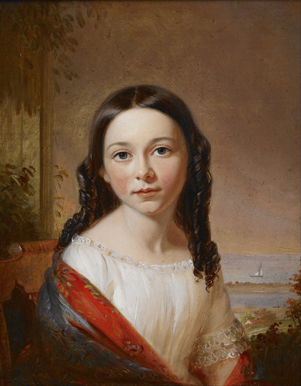 Maria Seabury portréja alkotó: William Sidney Mount