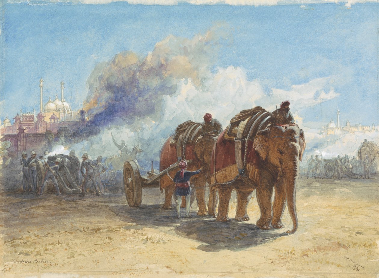 Elefánt akkumulátor alkotó: William Simpson