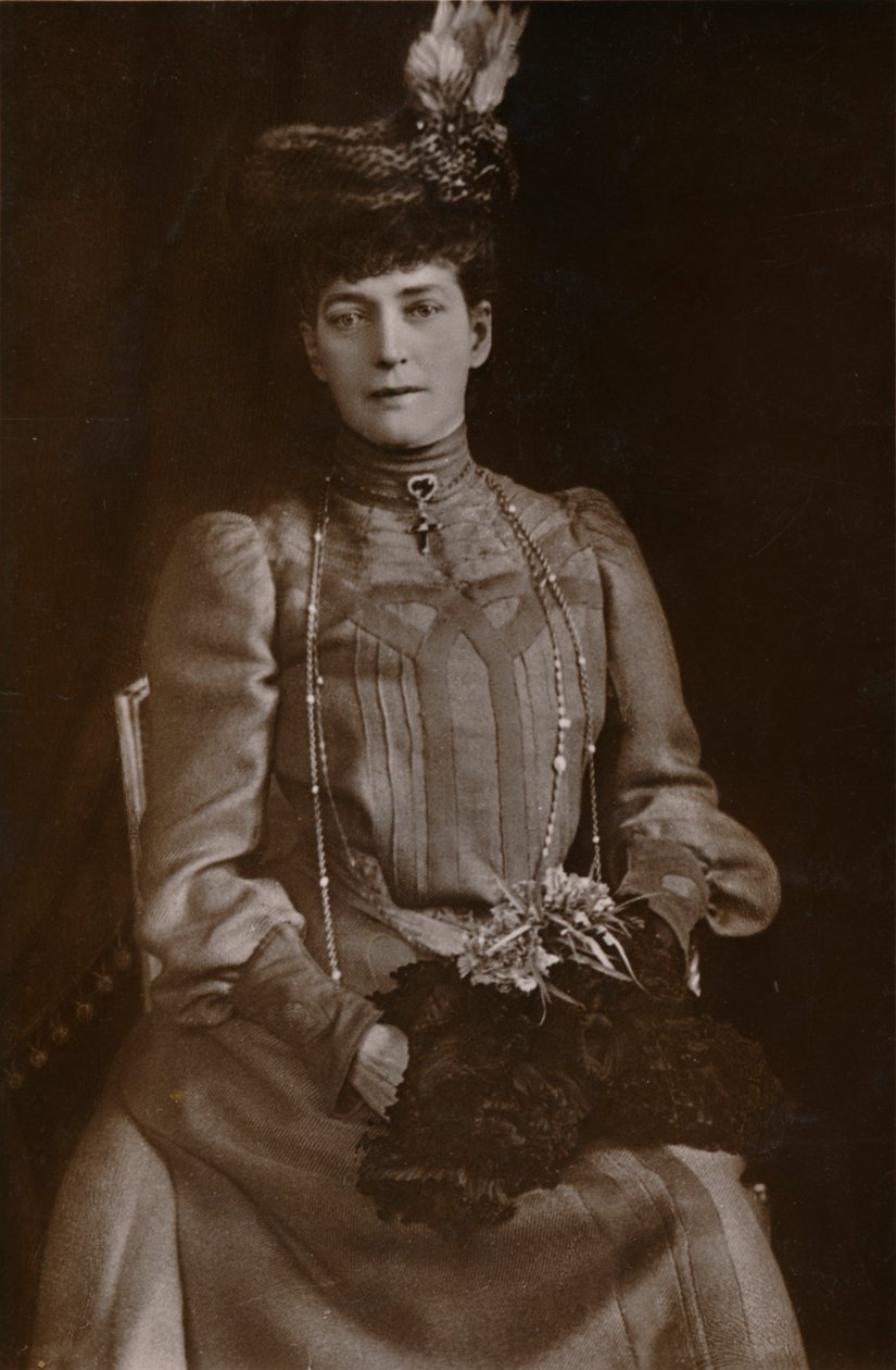 Alexandra, VII. Edward Egyesült Királyság királyának hitvese, 1905 alkotó: William Slade Stuart
