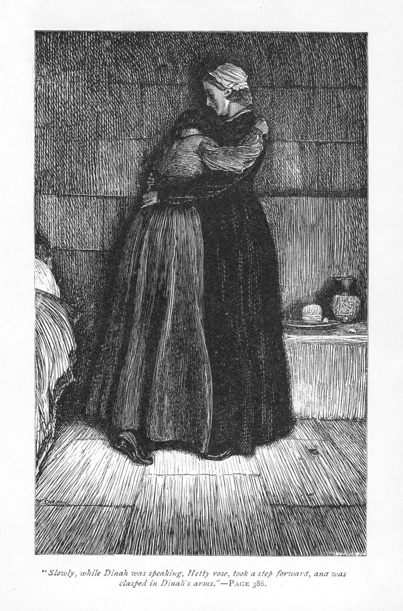Jelenet Adam Bede-ből, George Eliottól, 1885 alkotó: William Small