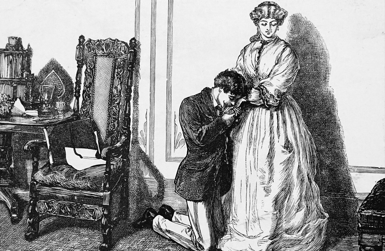 Házassági ajánlat elfogadása alkotó: William Small