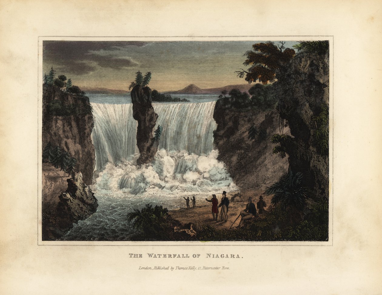 Niagara vízesése alkotó: William Smellie