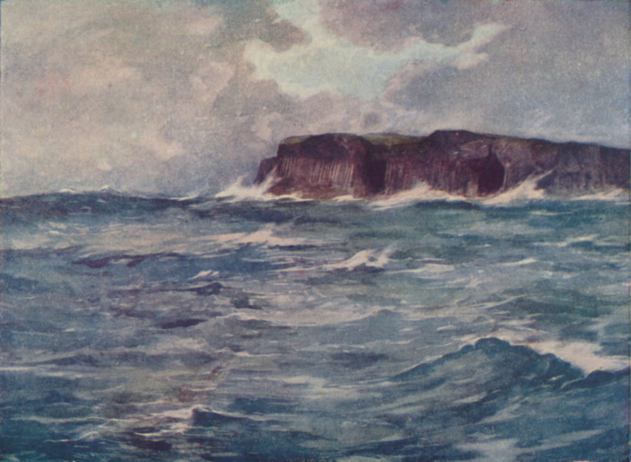 Staffa és barlangjai, 1910 alkotó: William Smith