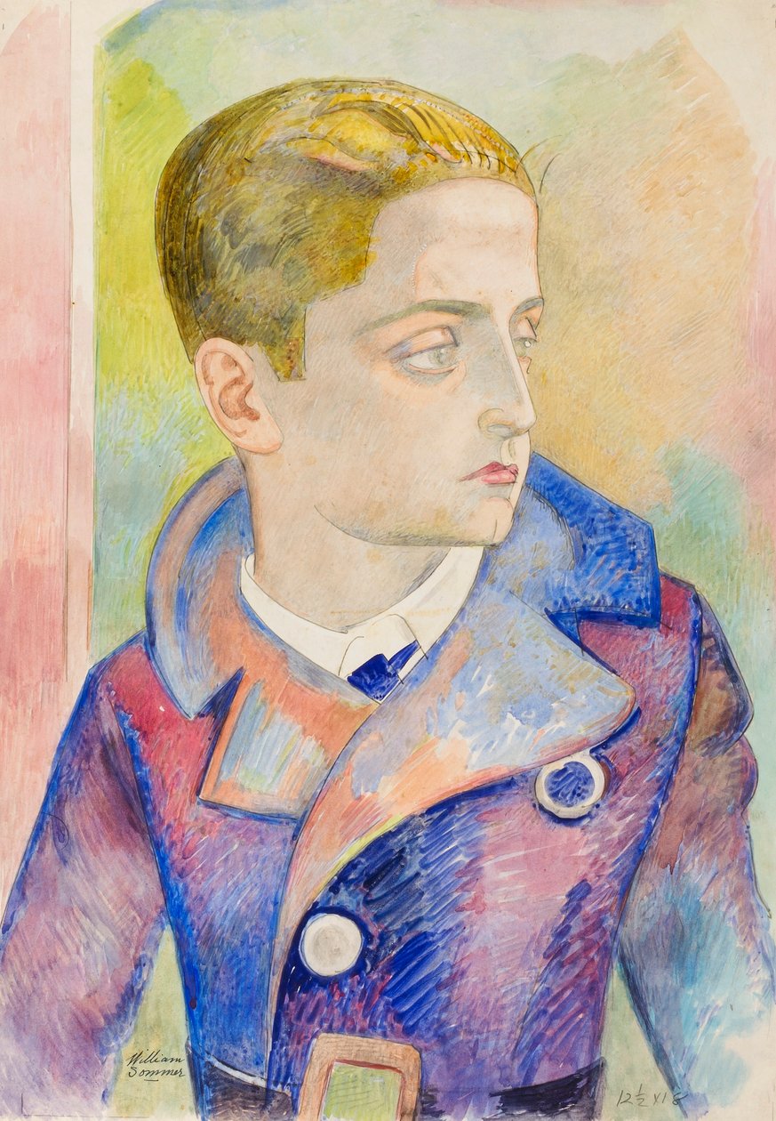 Akvarell alkotó: William Sommer