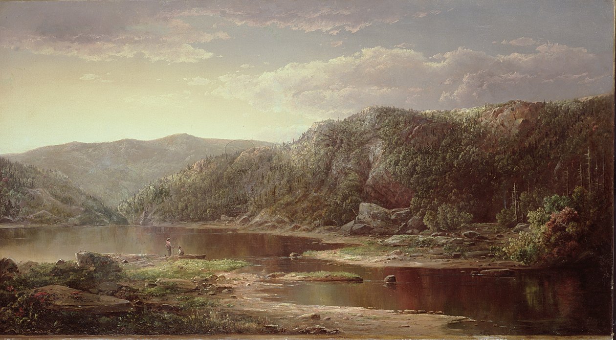A Shenandoah-on, 1860 körül alkotó: William Sonntag