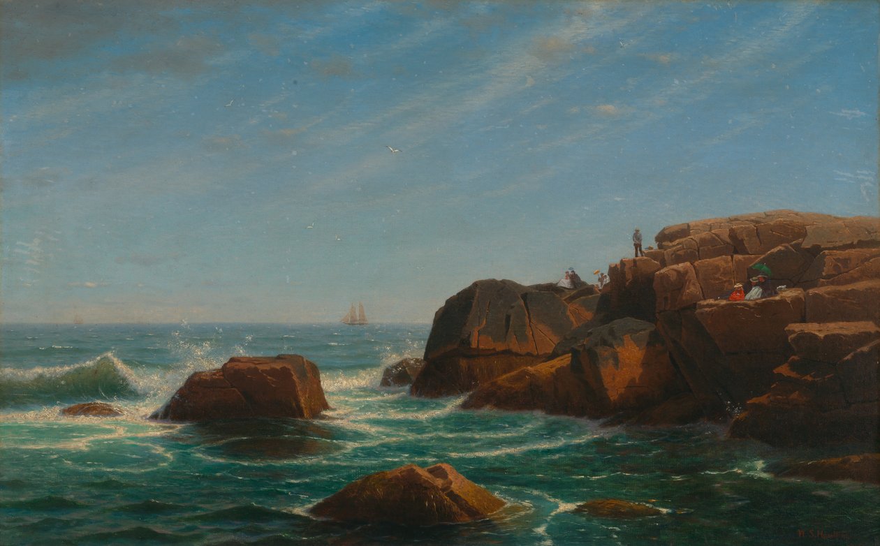 Castle Rock, Nahant alkotó: William Stanley Haseltine