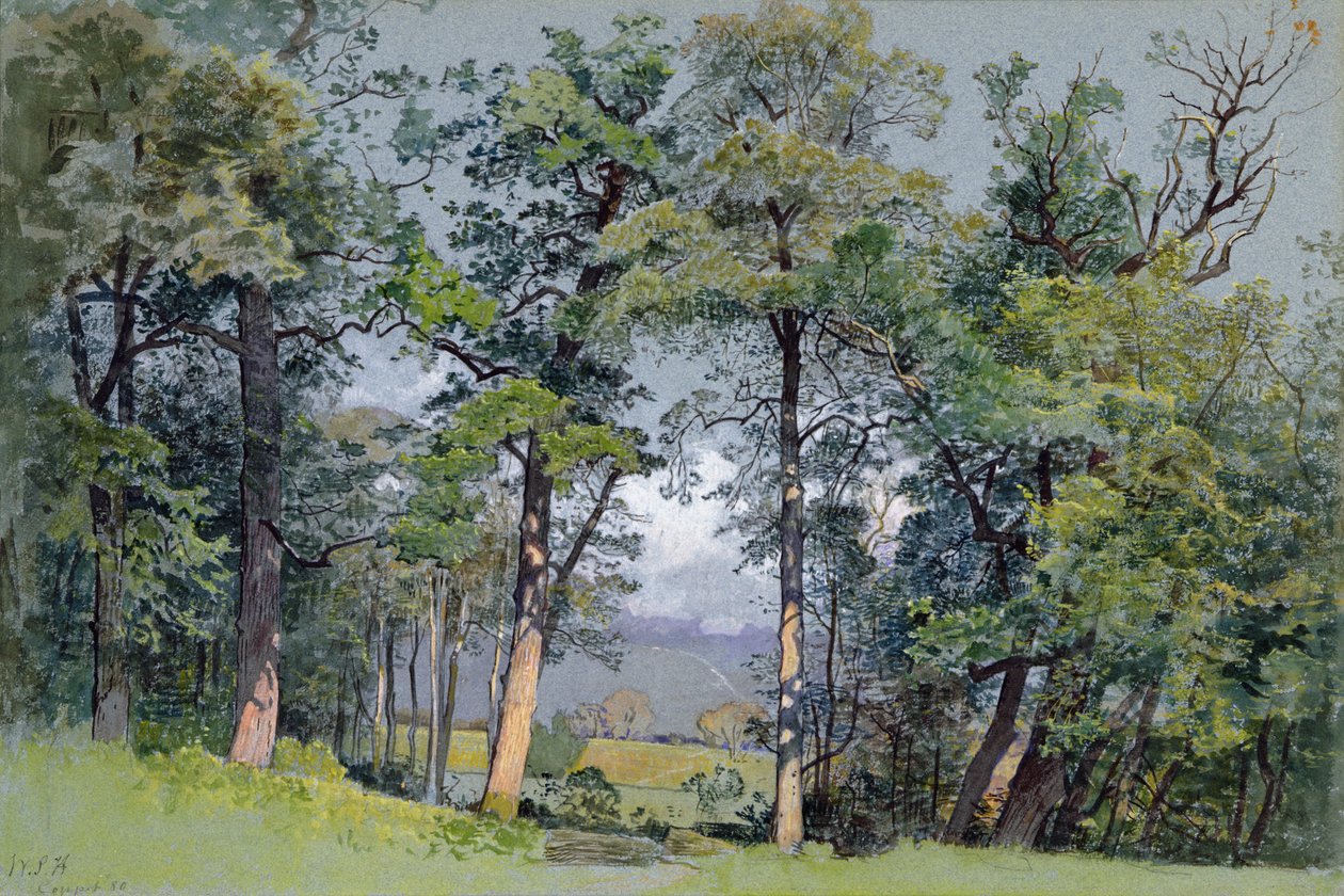 Coppet, Genfi-tó alkotó: William Stanley Haseltine