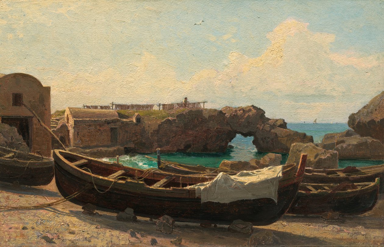 Marina Piccola, Capri alkotó: William Stanley Haseltine