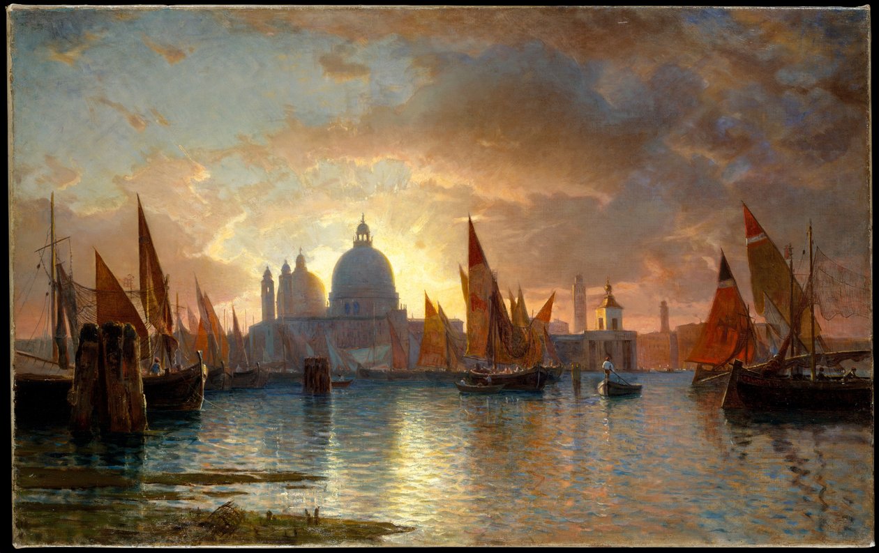 Santa Maria della Salute, naplemente alkotó: William Stanley Haseltine