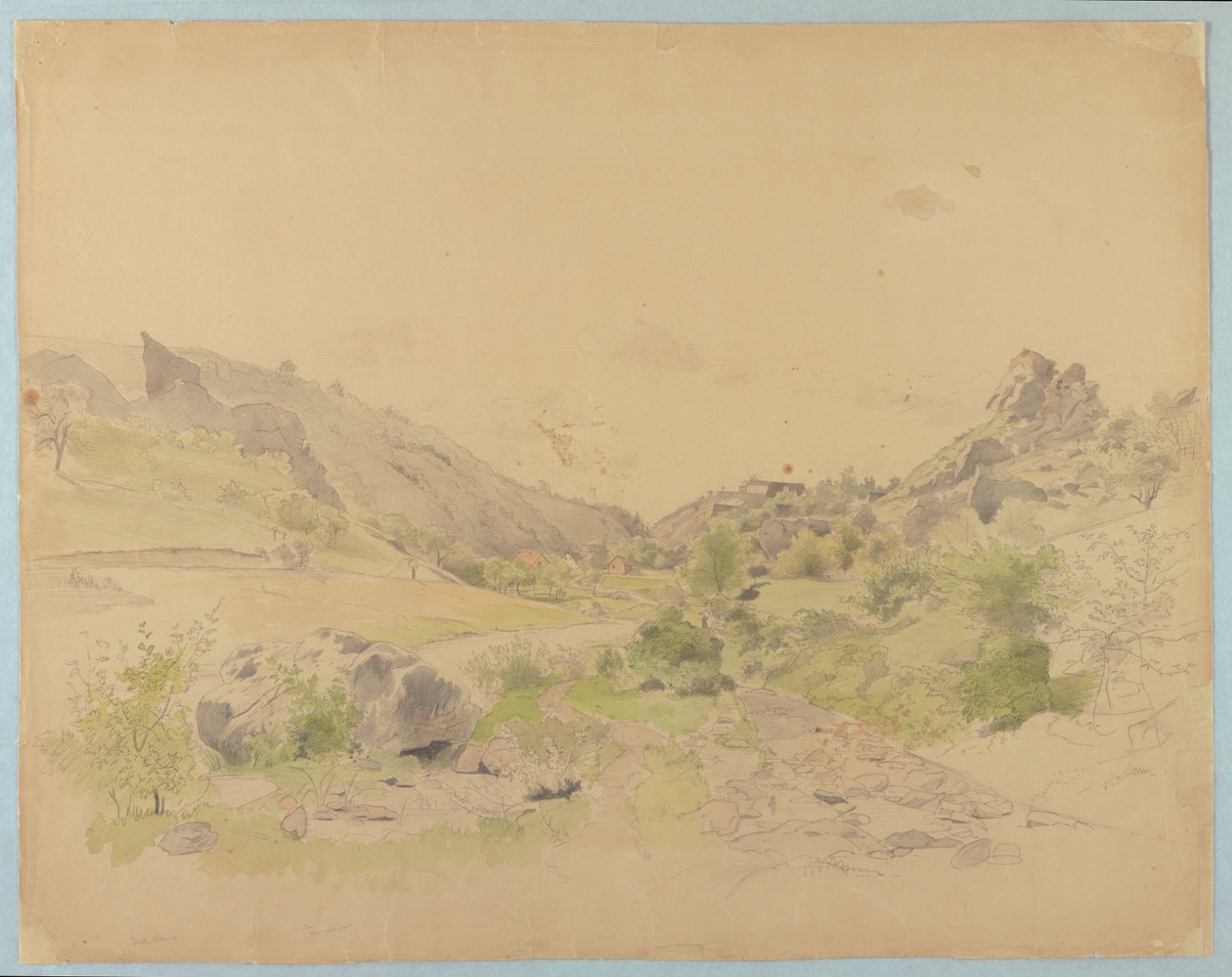 A táj tanulmányozása alkotó: William Stanley Haseltine