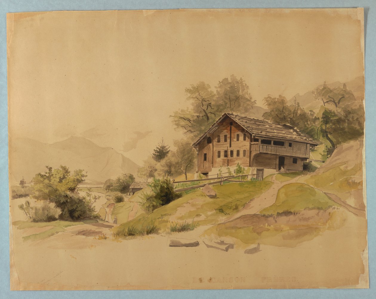 A táj tanulmányozása alkotó: William Stanley Haseltine