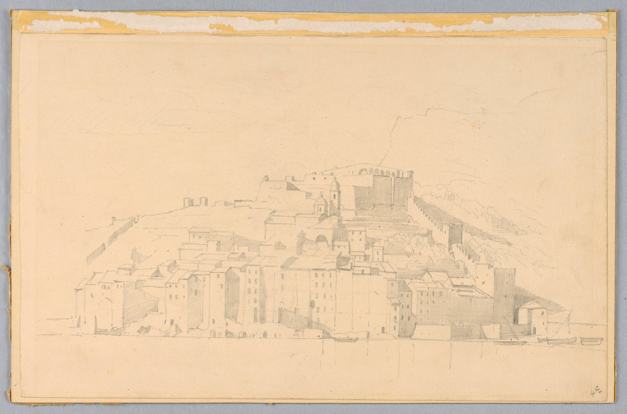 Tájtanulmány, Spezia, Olaszország alkotó: William Stanley Haseltine