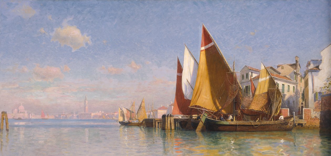 Velence I, 1875 körül alkotó: William Stanley Haseltine