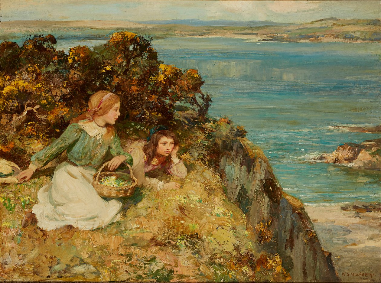 Álmodozás (olaj, vászon) alkotó: William Stewart MacGeorge