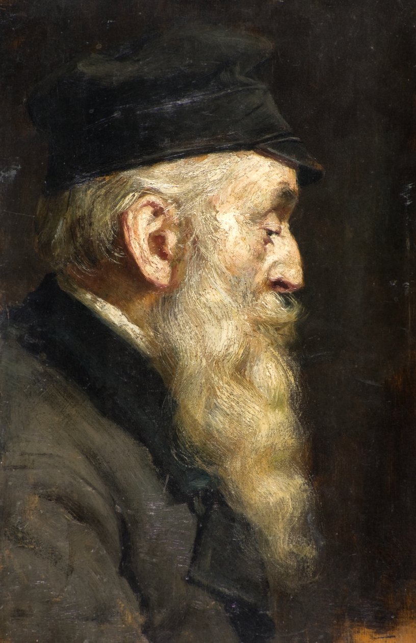 Egy öregember portréja (olaj, vászon) alkotó: William Stewart MacGeorge