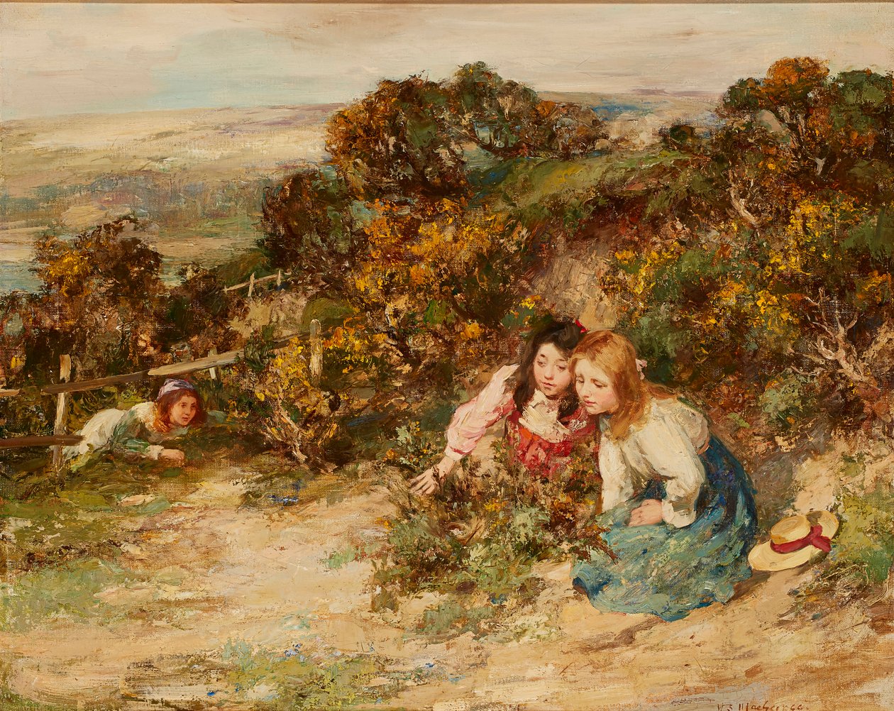 Kincsvadászat (olaj, vászon) alkotó: William Stewart MacGeorge