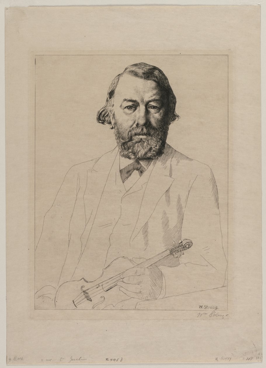 Dr. Joachim, 1887. alkotó: William Strang