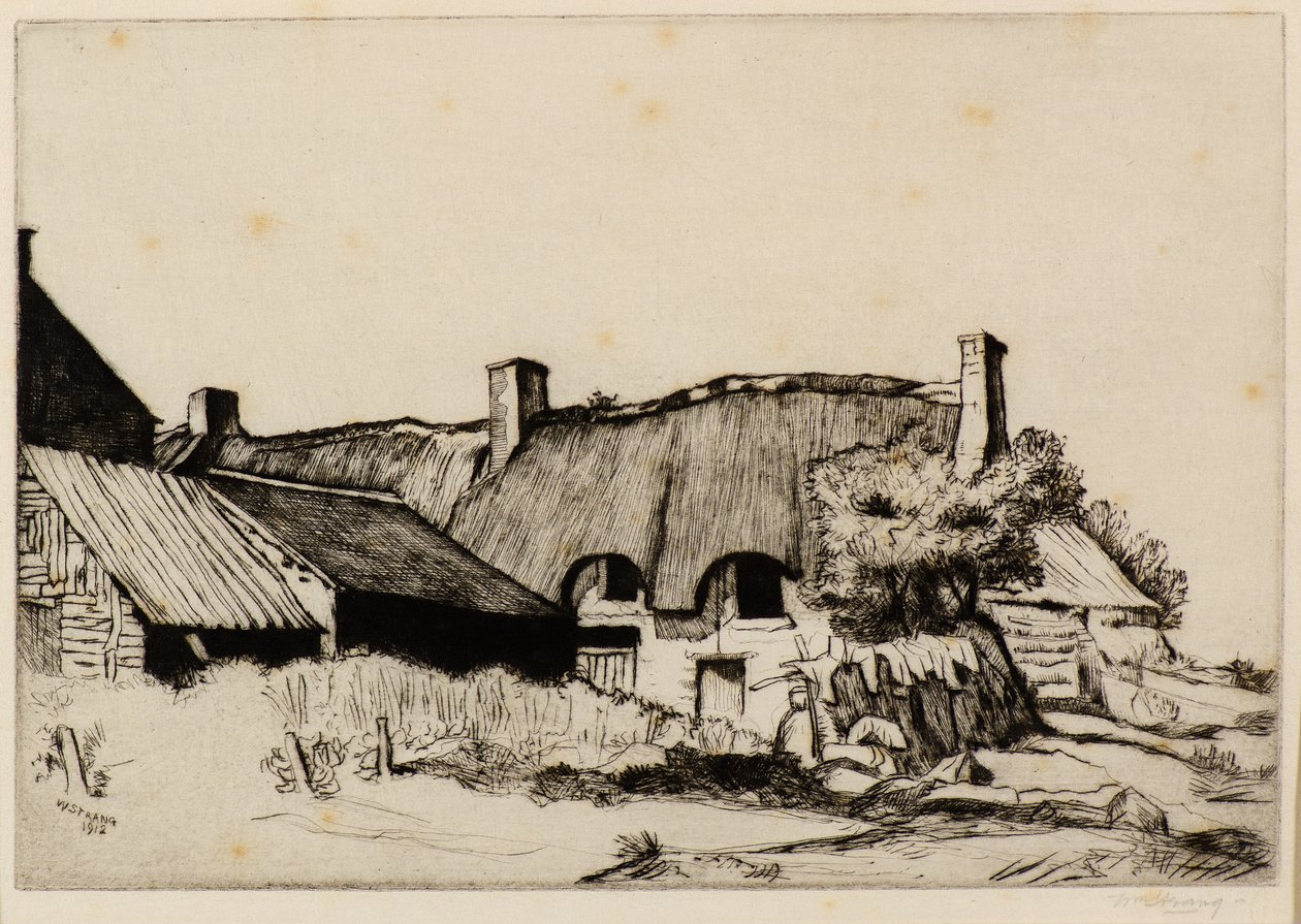 Farm Bretagne-ban alkotó: William Strang
