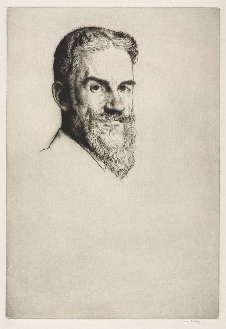 George Bernard Shaw alkotó: William Strang