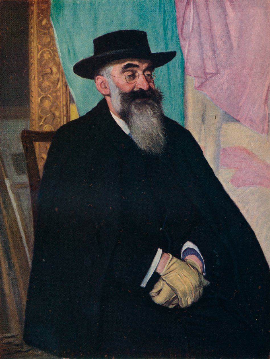 Lucien Pissarro portréja, Esq, 1920 alkotó: William Strang